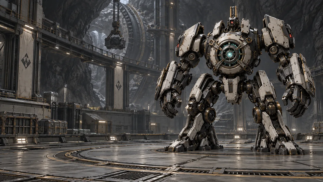 The weekly Boss inside an industrial arena